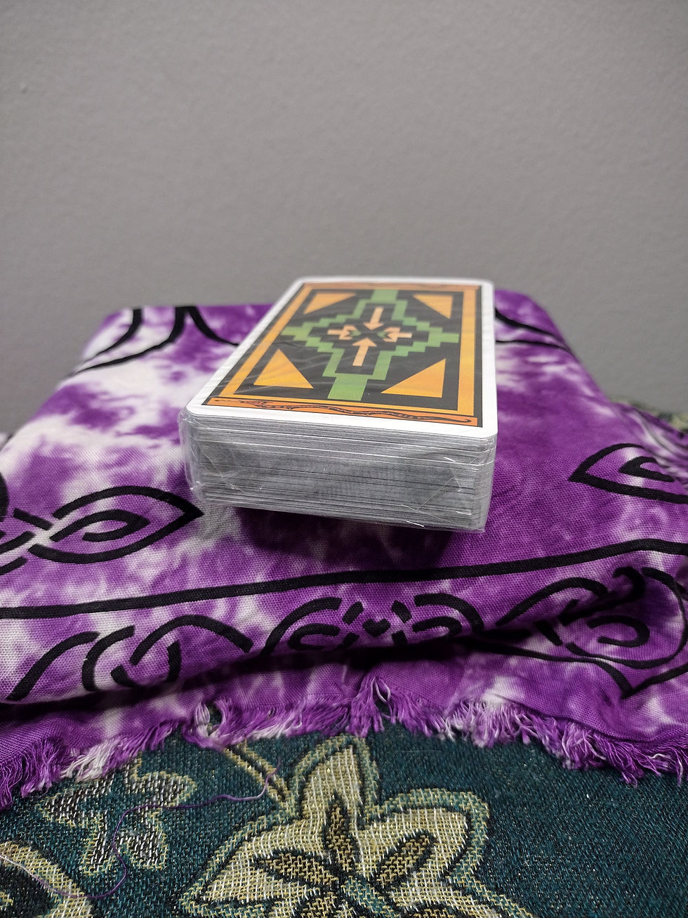 Thumbnail: Santa Fe Tarot by Holly Hubert 1993 Sealed