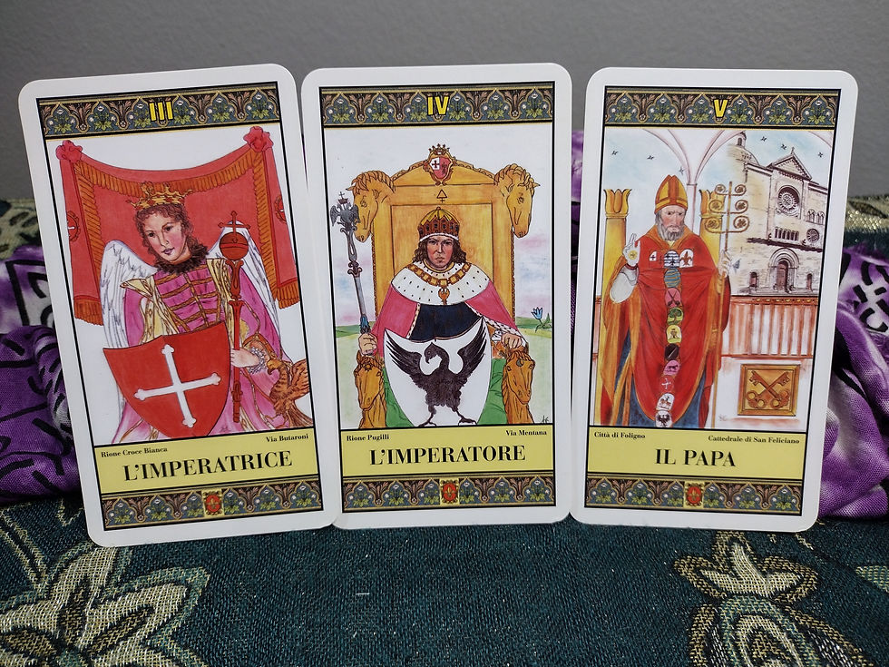 Thumbnail: Giostra della Quintana di Foligno 22 Arcani by Isabella Caddeo