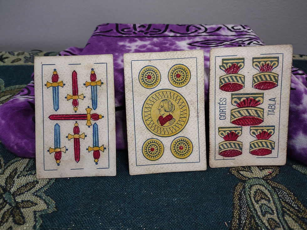 Thumbnail: Napies Tarot 43 cards 1897