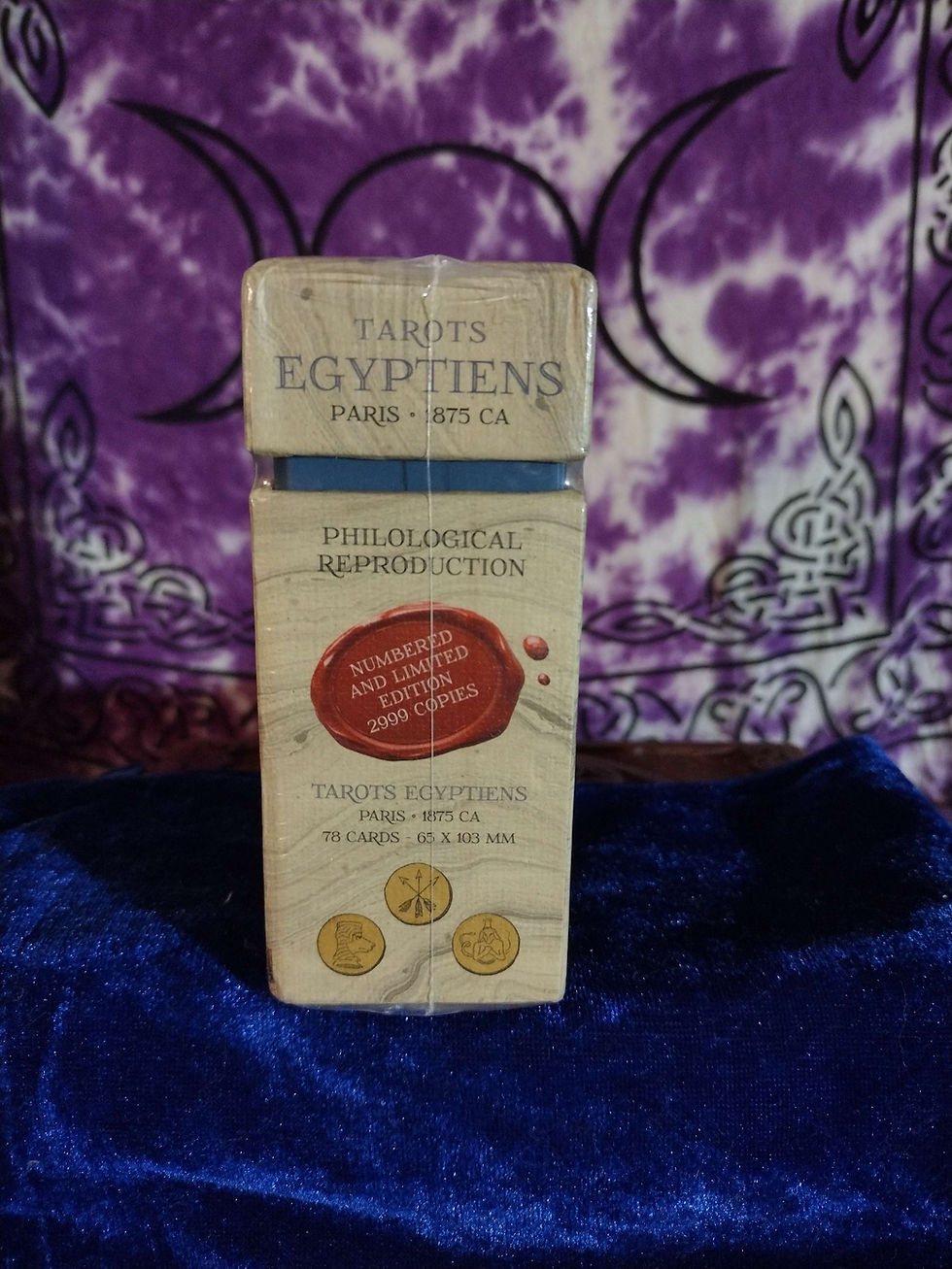 Thumbnail: Tarot Egyptiens Anima Antiqua Ettellia