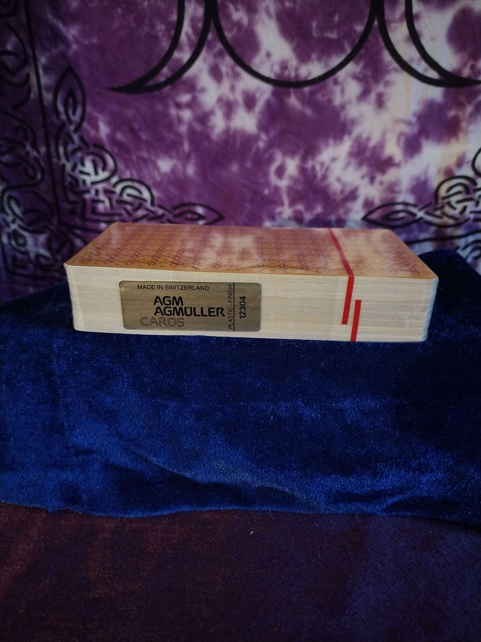 Thumbnail: Oswald Wirth Tarot by Oswald Wirth 1976 Sealed Red Box
