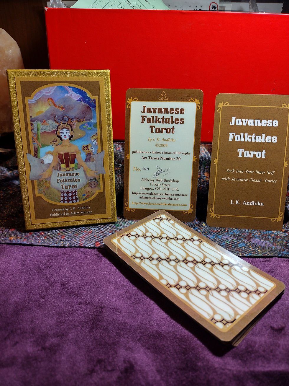 Javanese Folktales Tarot by I. K. Andhika and Adam McLean 2009