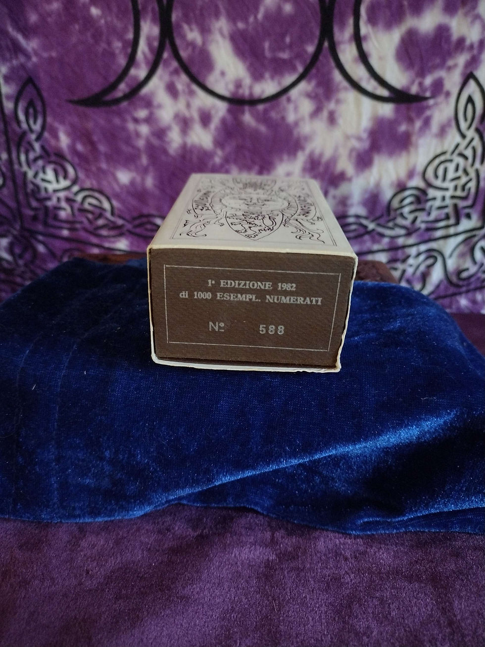 Thumbnail: I Tarocchi di Valentina Visconti by Vito Arienti 1983