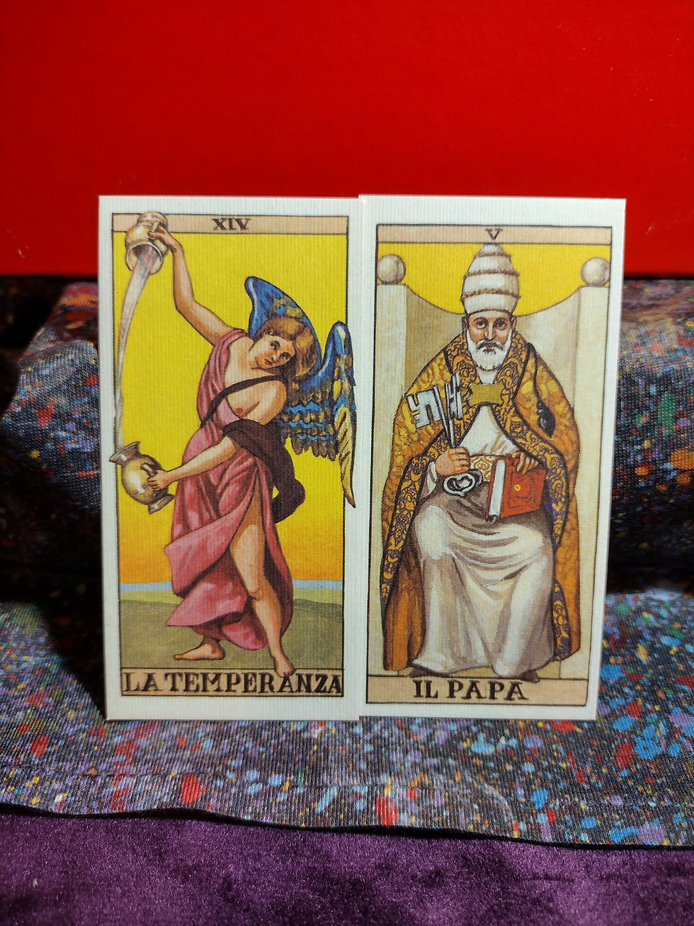 Thumbnail: Bauli Tarot 1985 First edition Tarocchi 