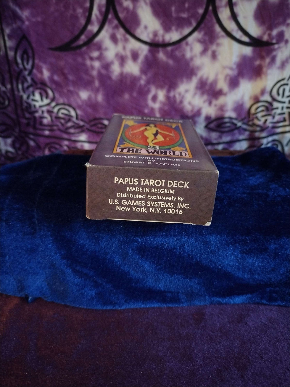 Thumbnail: Papus Tarot by Stuart Kaplan 1981 Sealed