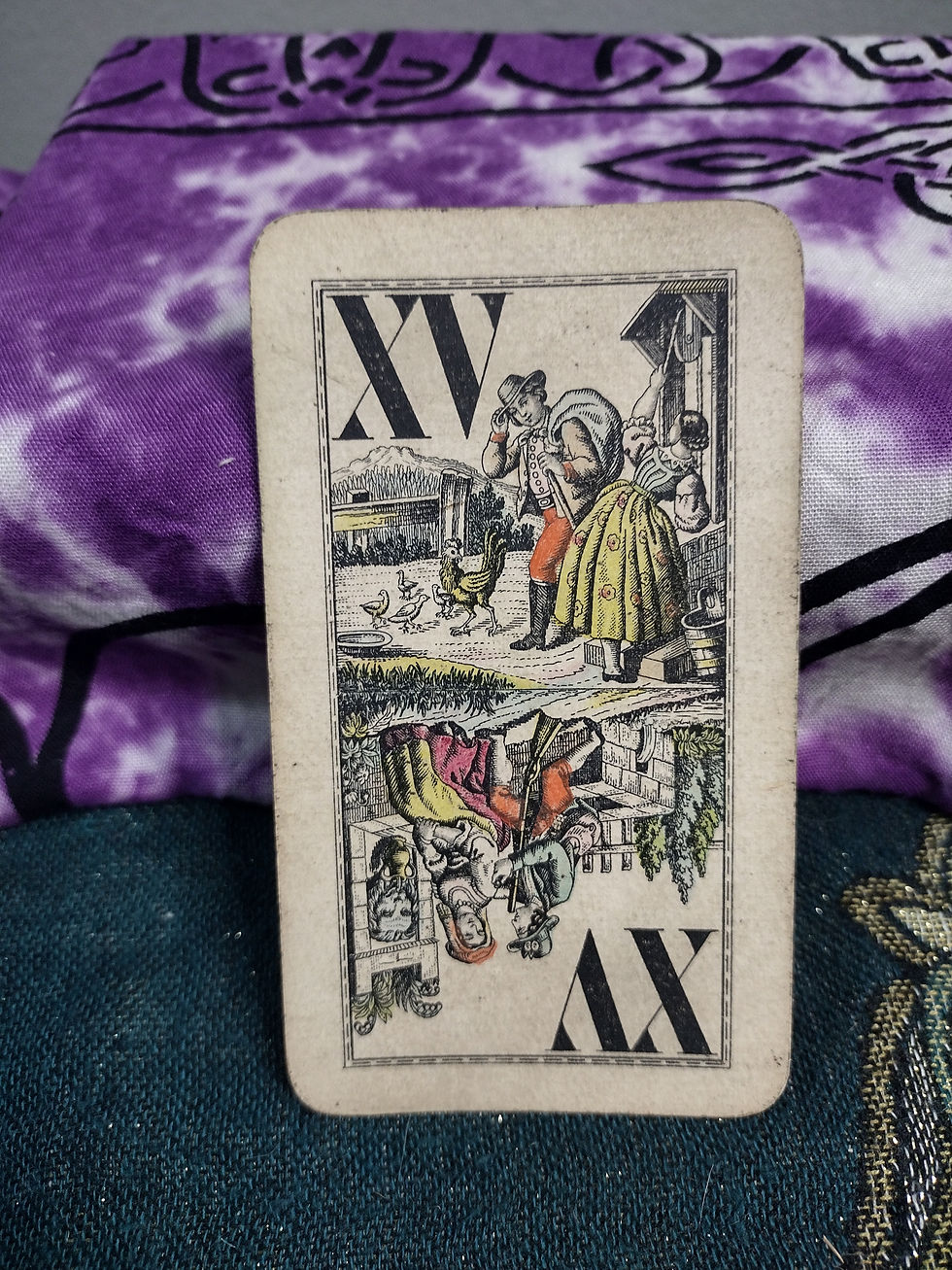 Thumbnail: Tarock Tarot 1880 54/54