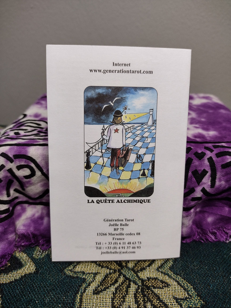 Thumbnail: Le tarot D'Or First Edition 22 Arcana Sealed 
