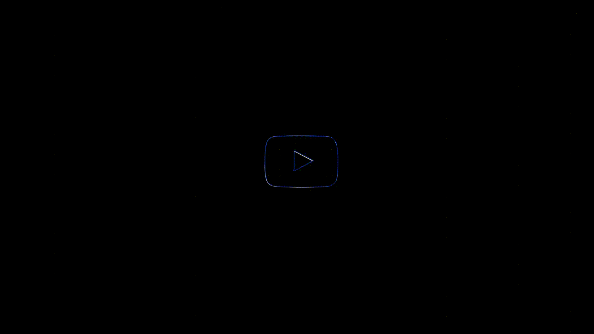 símbolo do youtube