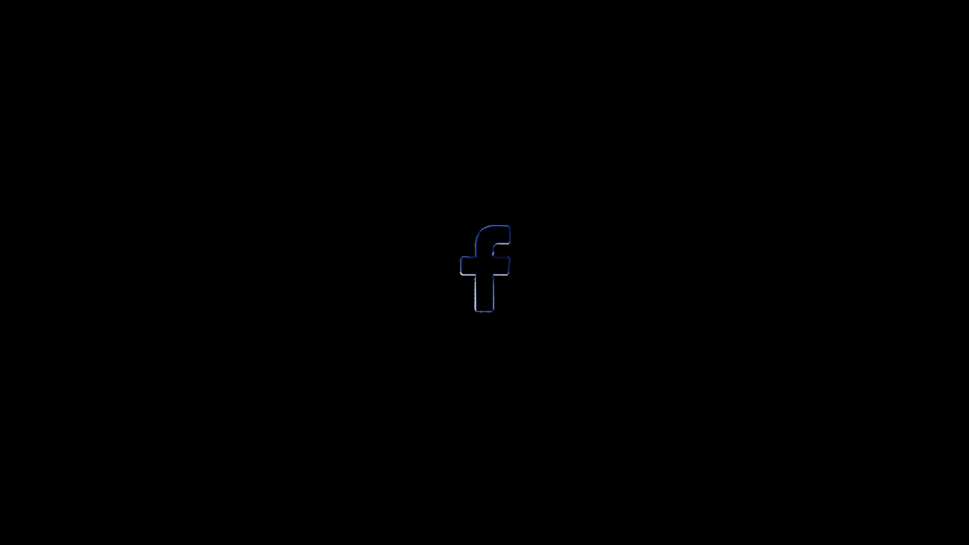 símbolo de facebook