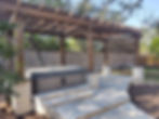 Stone Patio w/ Pergola