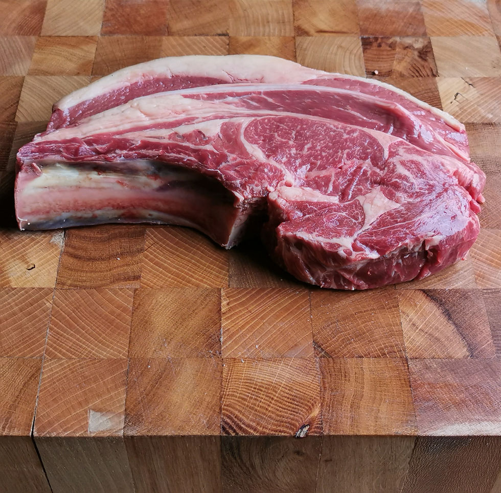 Rib Beef on the bone joint