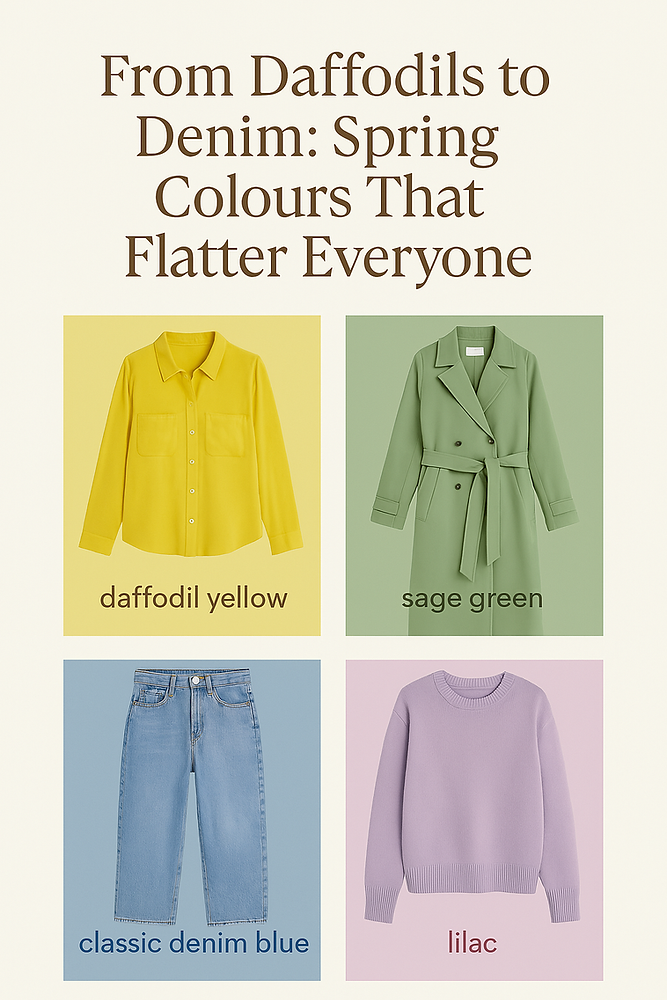 Textiles Spring Colours From Daffodils to Denim: Spring Colours That Flatter Everyone