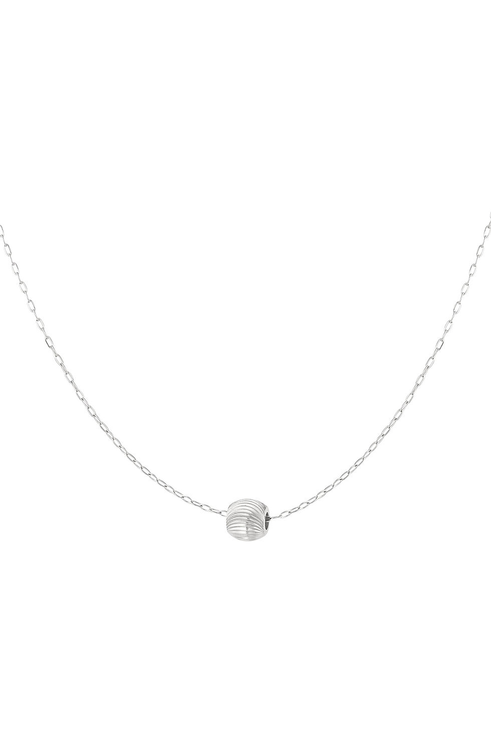 Thumbnail: Necklace Round Charm with Print