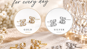 Clover Stud Earrings: A Little Sparkle for Every Day