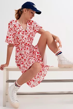 Kimono Sleeve Wrap Dress £50
