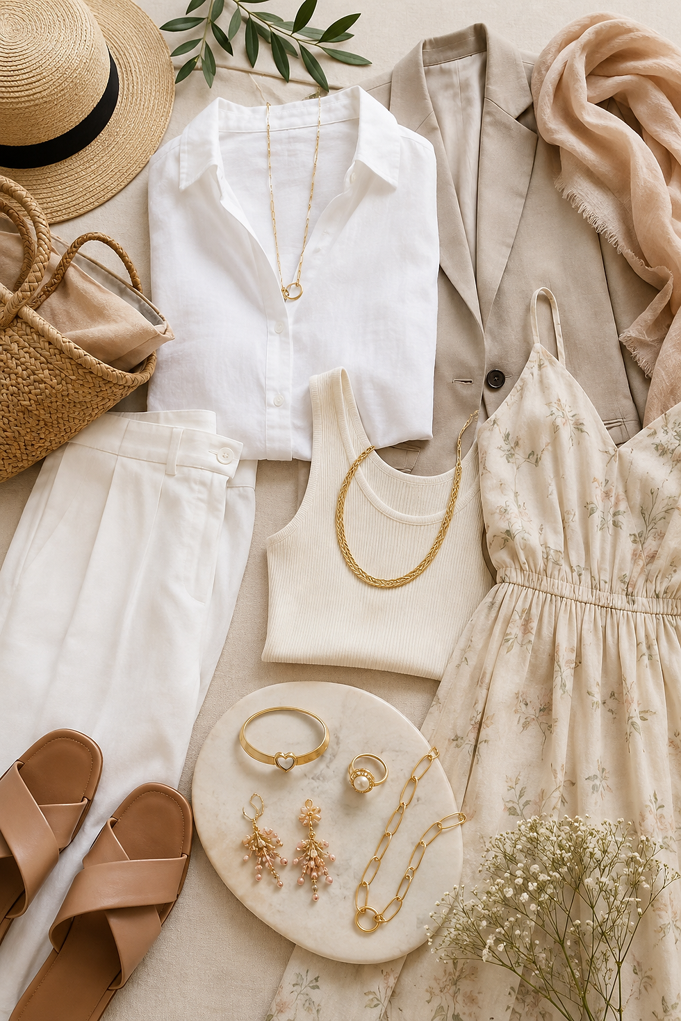 The Perfect Capsule Wardrobe for August