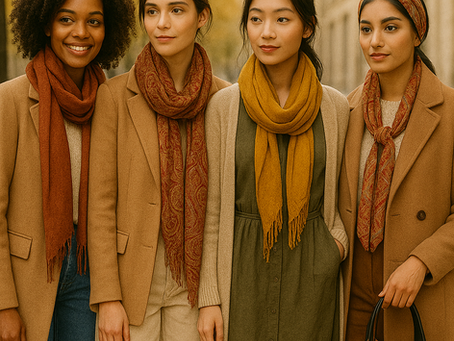 5 Ways to Layer Lightweight Scarves for Early Autumn