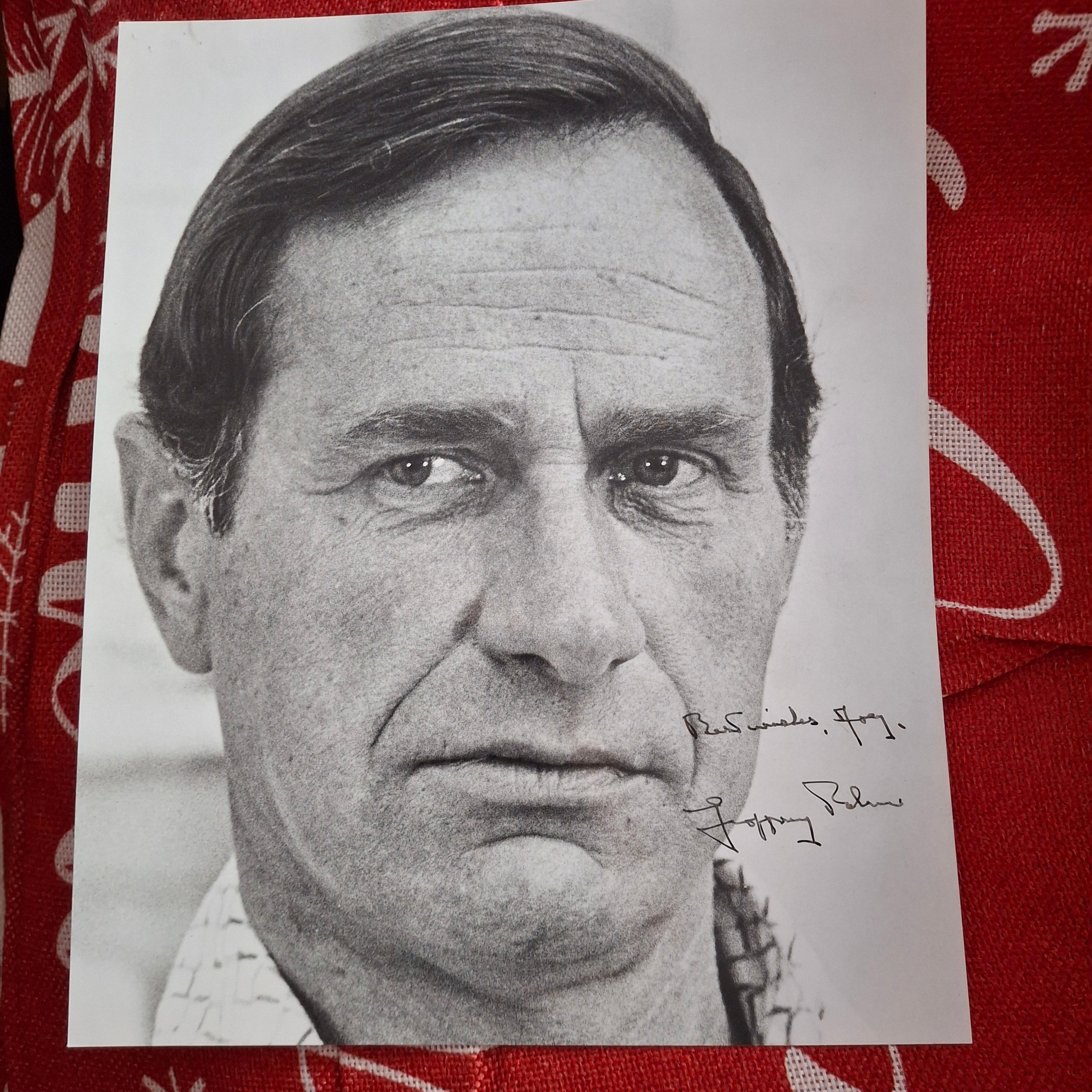 Geoffrey Palmer autograph (TV Series "Butterflies" & "As Time Goes By")