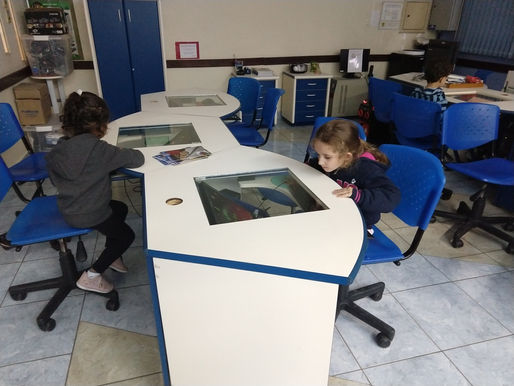 Infantil III B - Procedimentos do laboratório: Uso do mouse