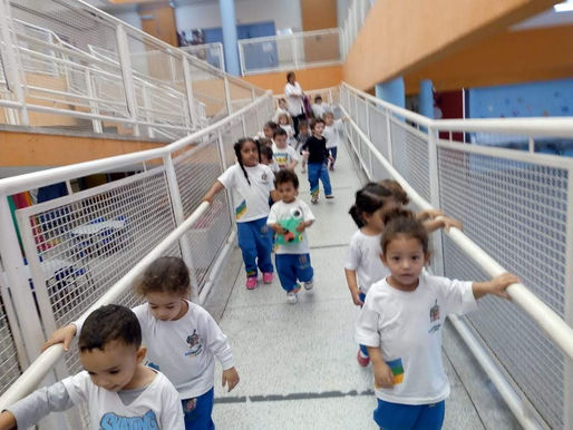 Infantil II B - Brincadeira os sons do entorno