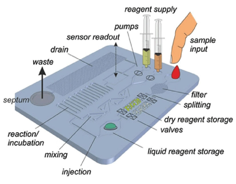 Lab-on-a-Chip: Miniaturizing Chemistry for Faster Diagnostics