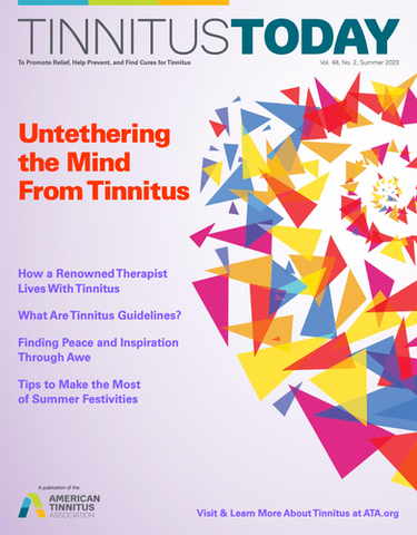 Tinnitus Today magazine cover