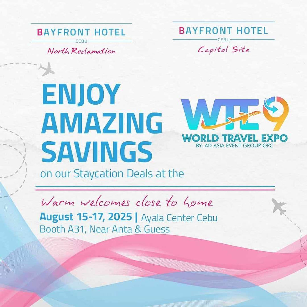 Bayfront Hotel Cebu Unveils Exclusive Travel Deals at World Travel Expo 2025