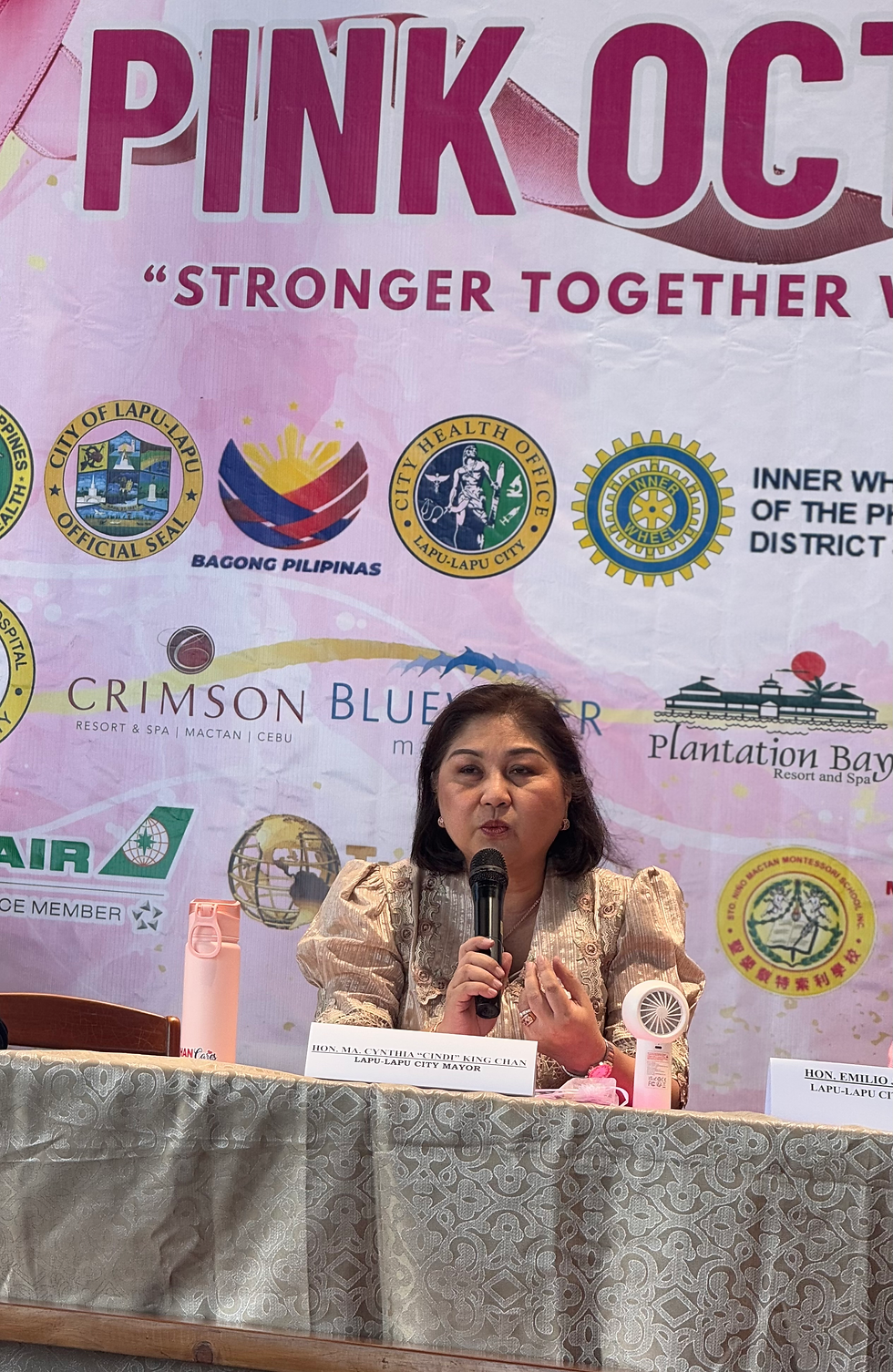 City of Lapu Lapu Cebu, Mayor Cindi King-Chan