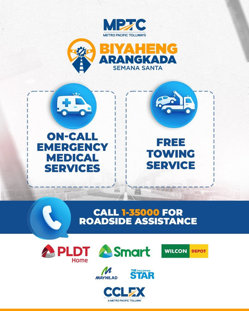 MPTC expressways on full alert this Semana Santa