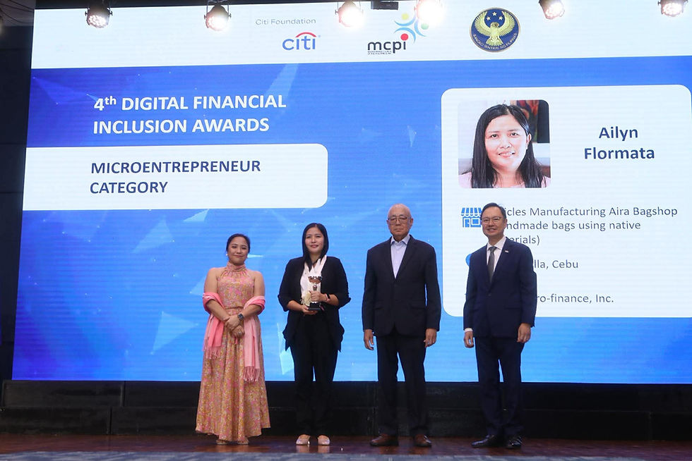 Cebuana Microentrepreneur Wins National Digital Finance Award