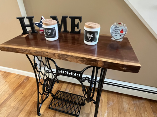 Black walnut hall table | 5 Star Woodworking