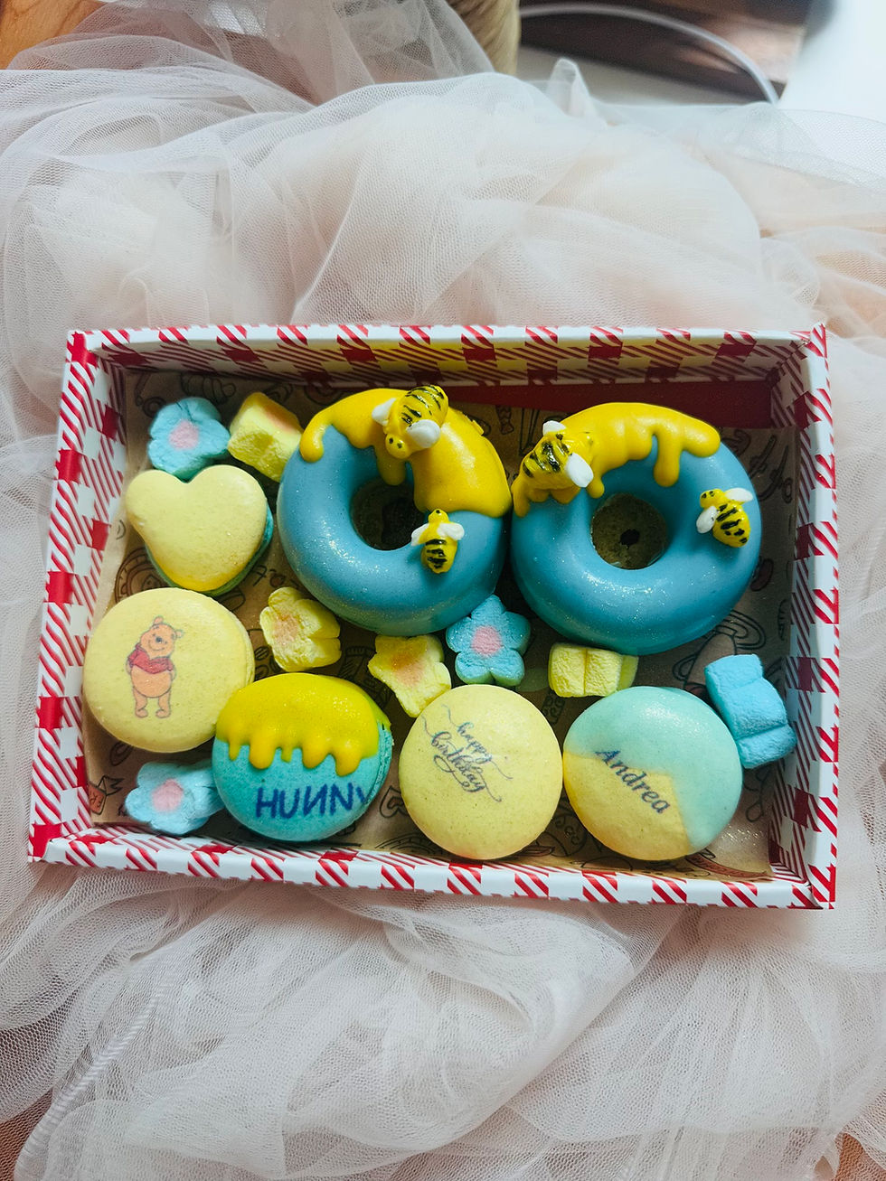 Thumbnail: Donut 🍩 and macarons Pooh bear 