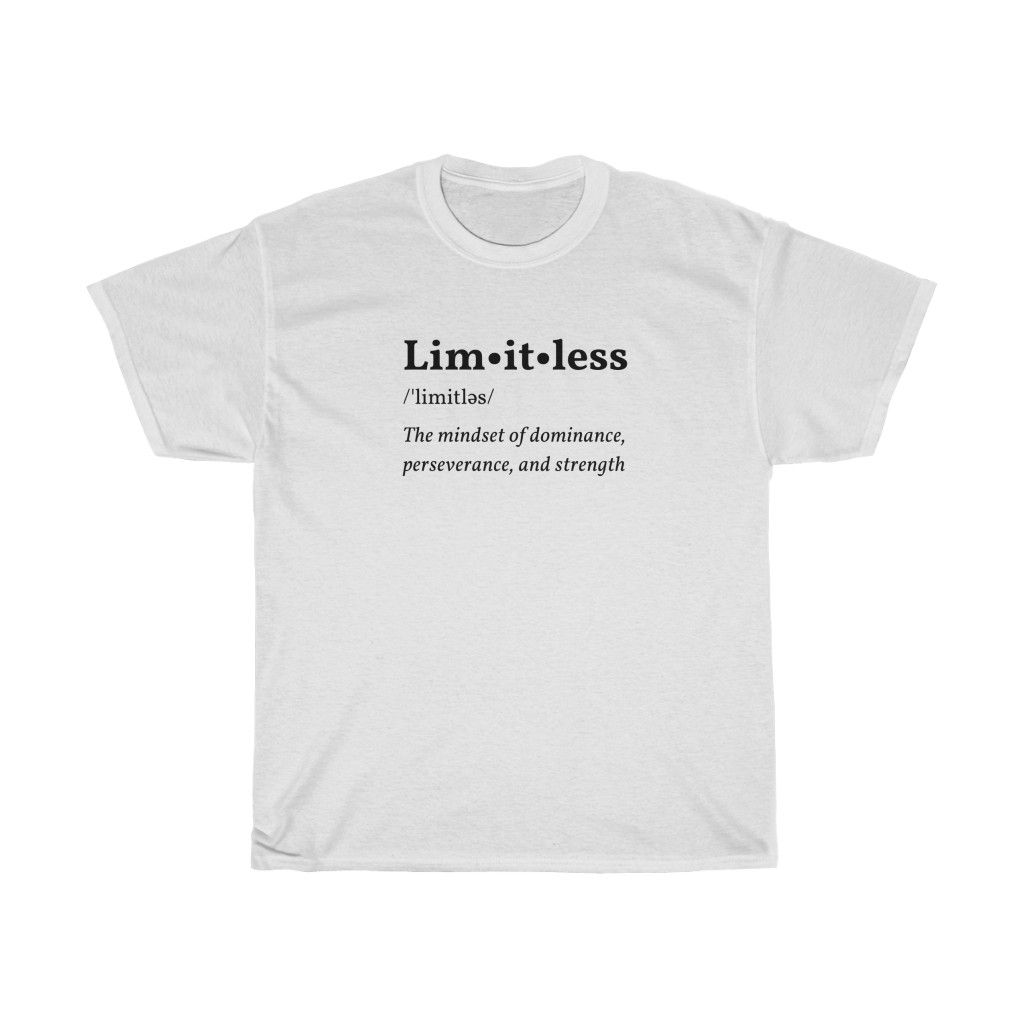 Unisex Heavy Cotton Tee Limitless Definition