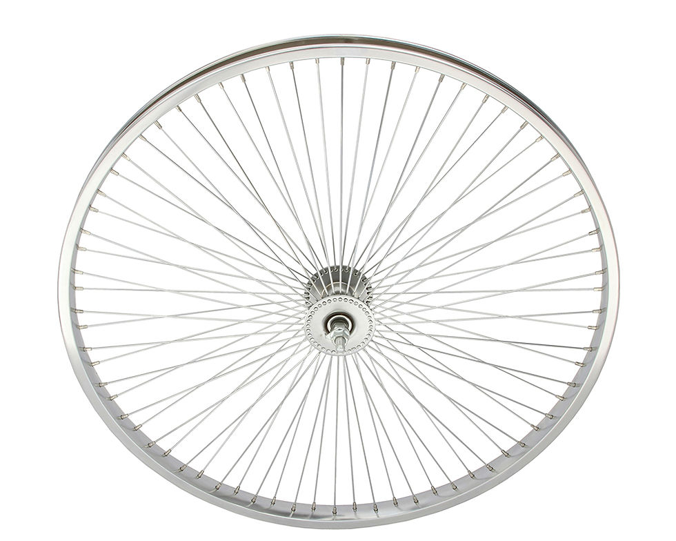 26 STEEL FRONT WHEEL 72 SPOKE