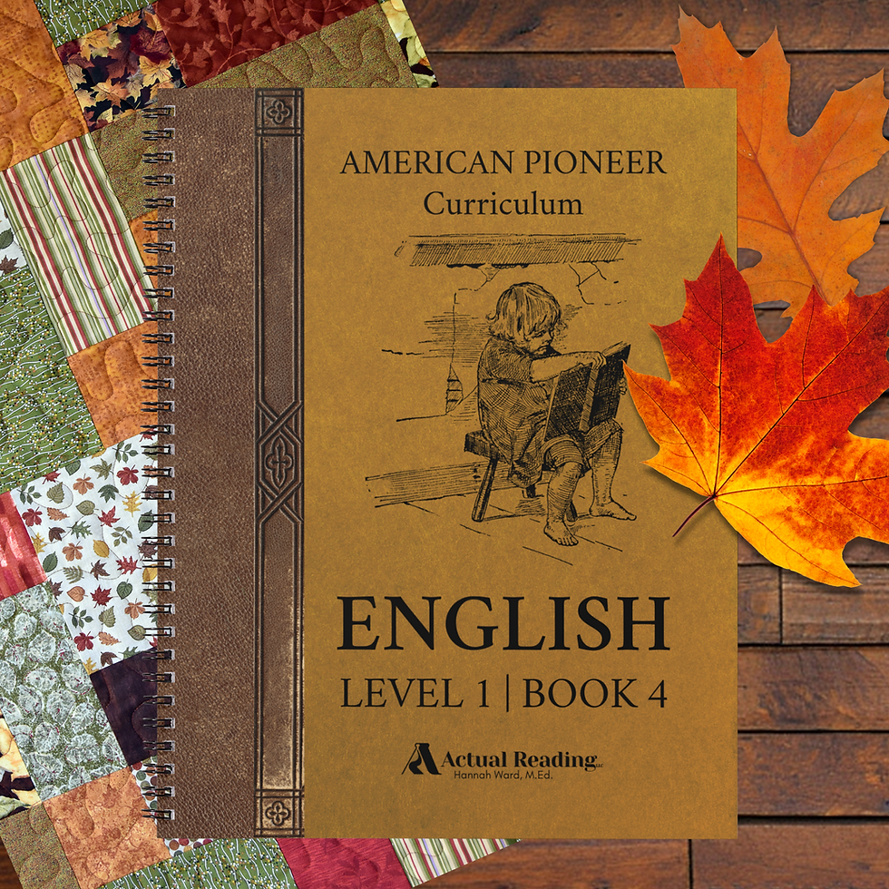 Thumbnail: American Pioneer Curriculum Level 1 English Bundle