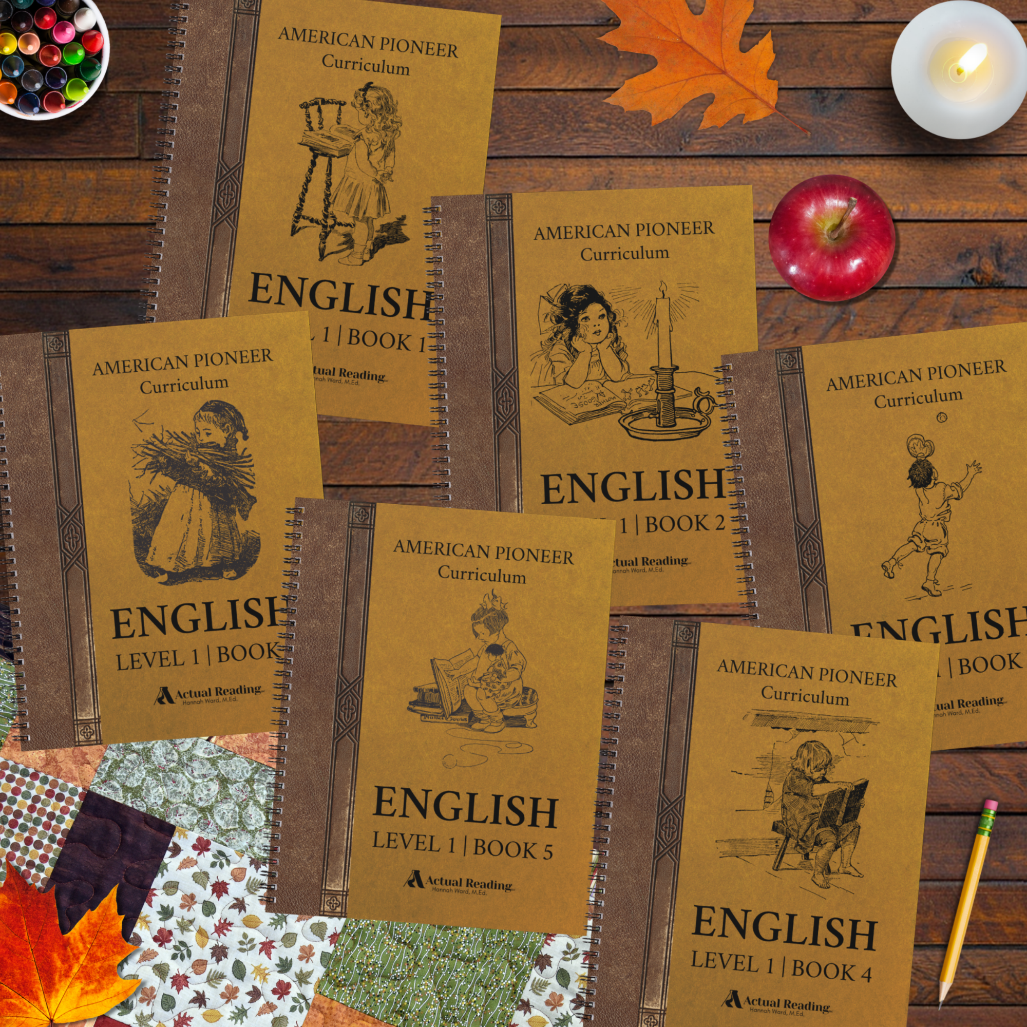 American Pioneer Curriculum Level 1 English Bundle