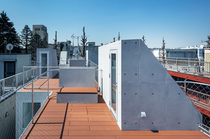 東京 マンション 集合住宅 ビル シンプル 建築家 東京建築賞  黒川智之