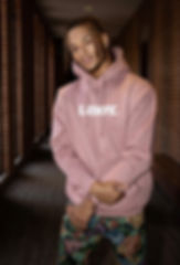 LEROY - Salmon Heavyweight Hoodie