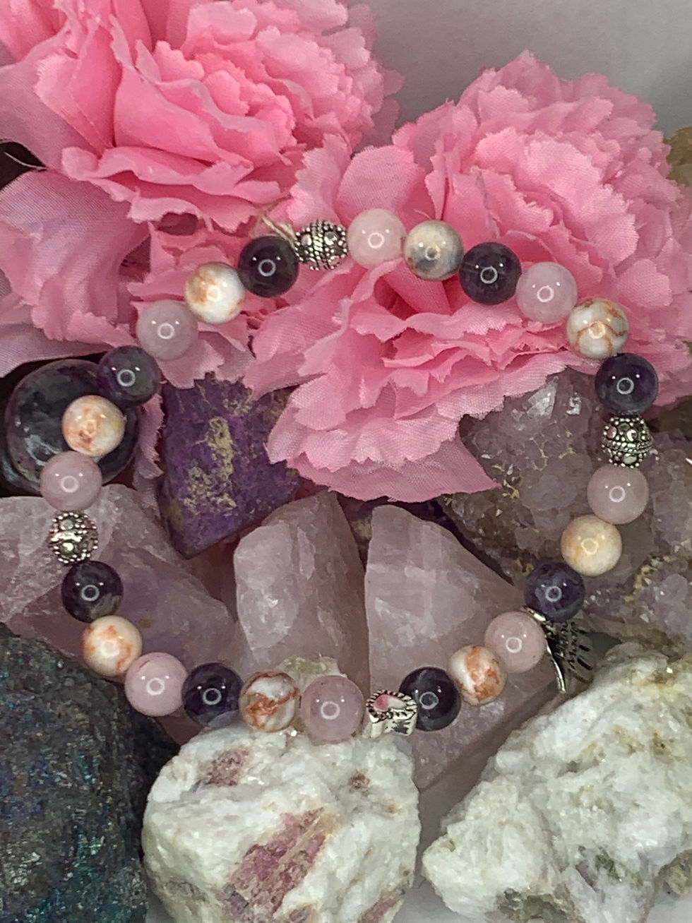 Thumbnail: Cool Off Anger Crystal Bracelets