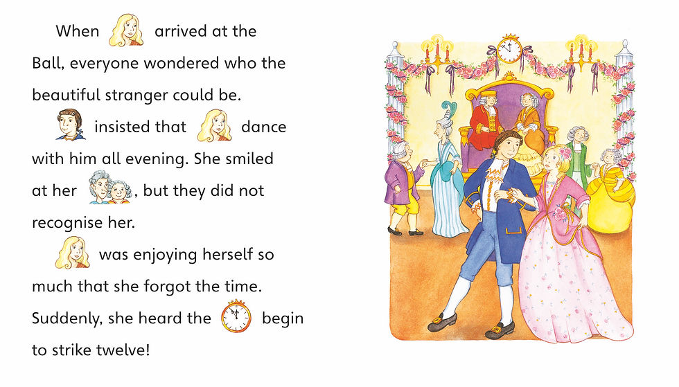 Thumbnail: Read Along With Me - CINDERELLA, Book & CD. Age 4+
