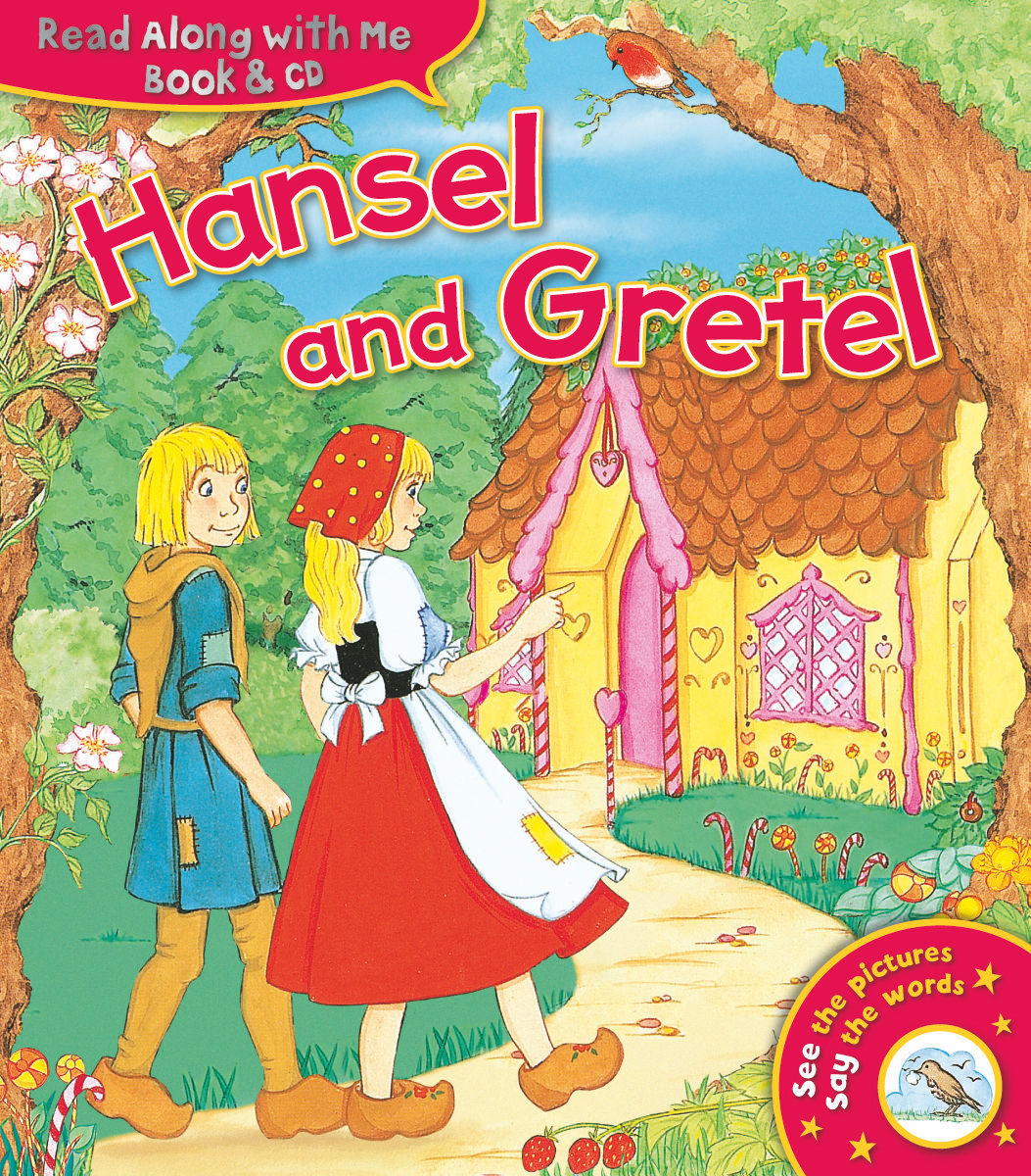 Read Along with Me - HANSEL & GRETEL, Book & CD. Age 4+