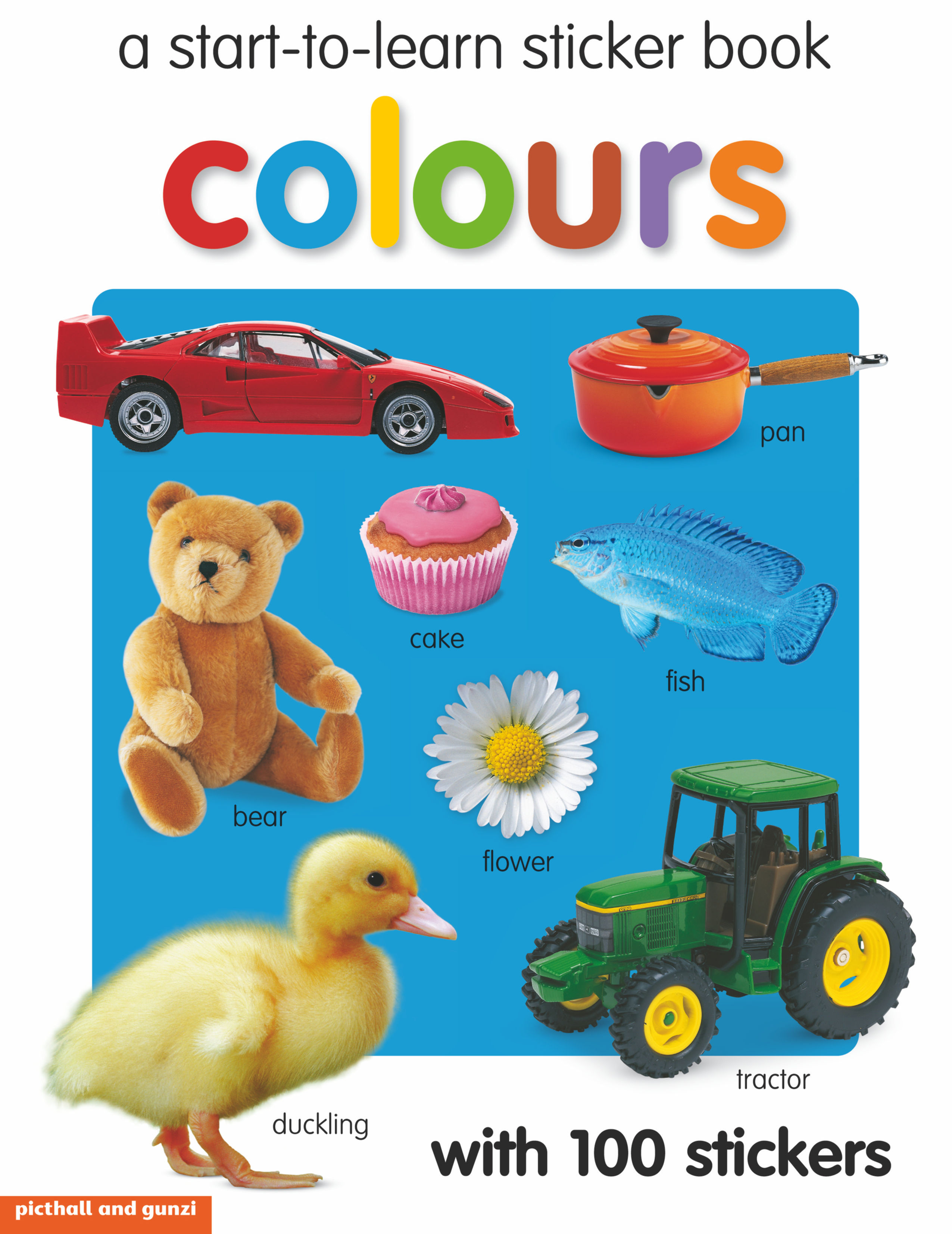 Start to Learn COLOURS Sticker Book, Age 2-4