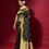 Thumbnail: Buy Green Color Organza Silk Sarees Online Party Wear Saree & Wedding Saree