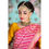 Thumbnail: The Soft Litchi Pink Banarasi Silk saree With Silver And Gold Zari Rich Pallu