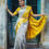 Thumbnail: Silk Traditional Saree in Yellow with Weaving work