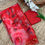 Thumbnail: Pure soft organza silk saree with beautiful floral prints nd fully handwork