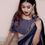 Thumbnail: Beautiful Designer Saree on premiumvichitra silk with Thred Work