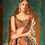 Thumbnail: Multi Ethnic Yard Women's Silk Digital Printed Work Semi-Stitched Lehenga Choli