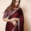 Thumbnail: Beautiful Designer Saree on premiumvichitra silk with Thred Work