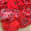Thumbnail: Pure soft organza silk saree with beautiful floral prints nd fully handwork
